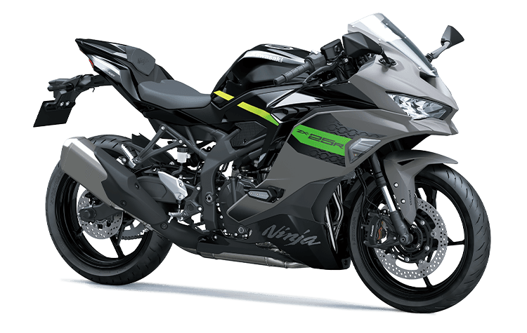 Kawasaki Ninja ZX-25R in Metallic Matte Gray / Metallic Flat Spark Black, Ninja ZX-25R SE